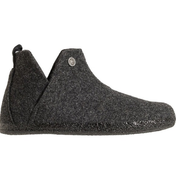 Birkenstock Andermatt Wool Blend Boots Charcoal Grey Women's 38 - NEW - Picture 4 of 7